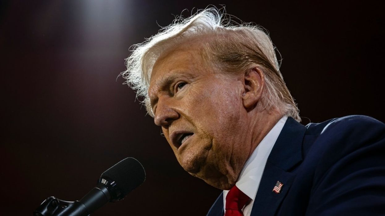 Donald Trump speaking at the Faith and Freedom Coalition conference