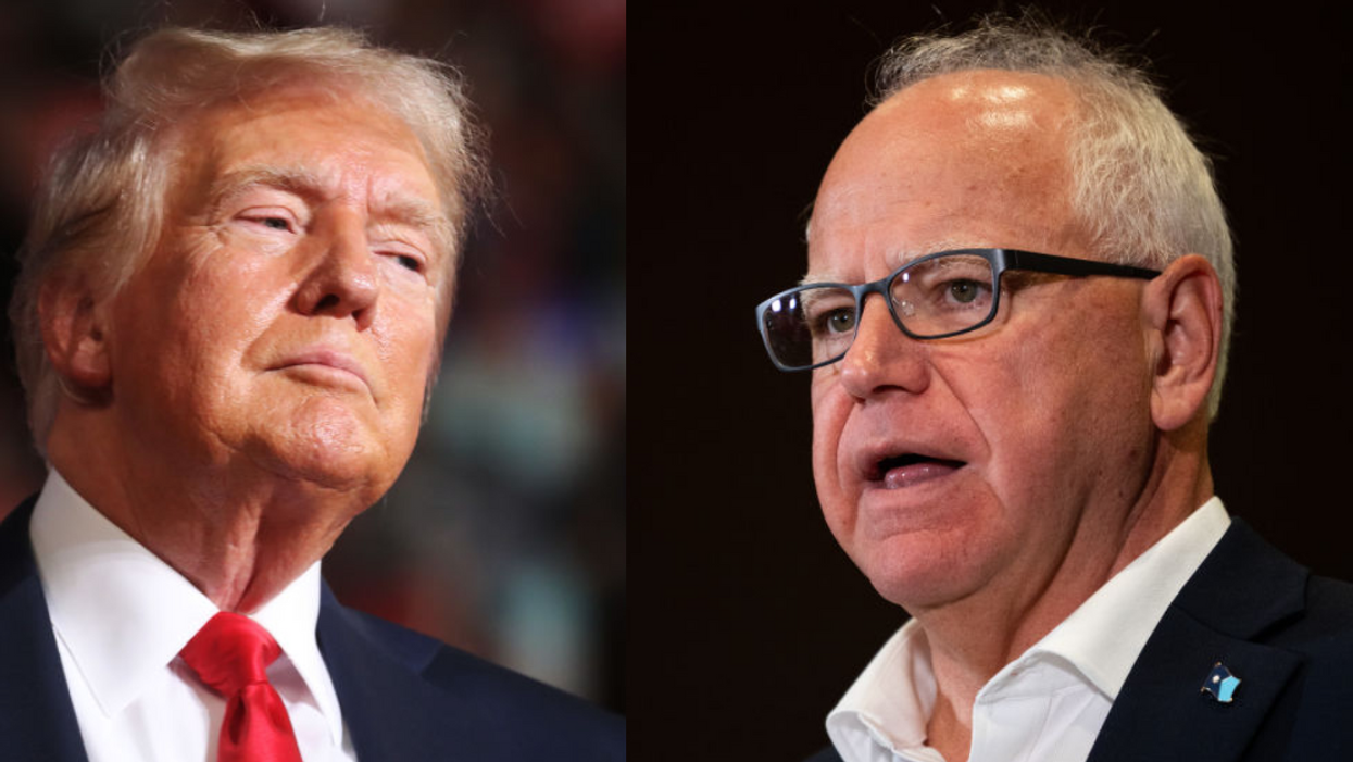 Donald Trump; Tim Walz
