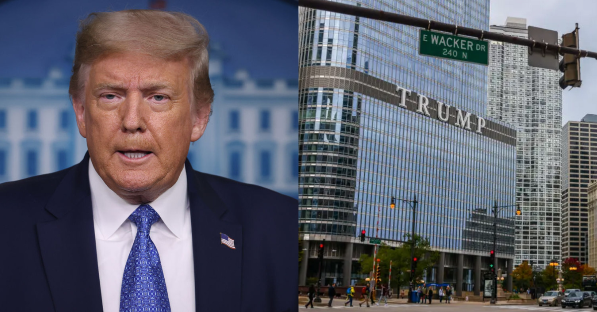 Donald Trump; Trump Tower in Chicago