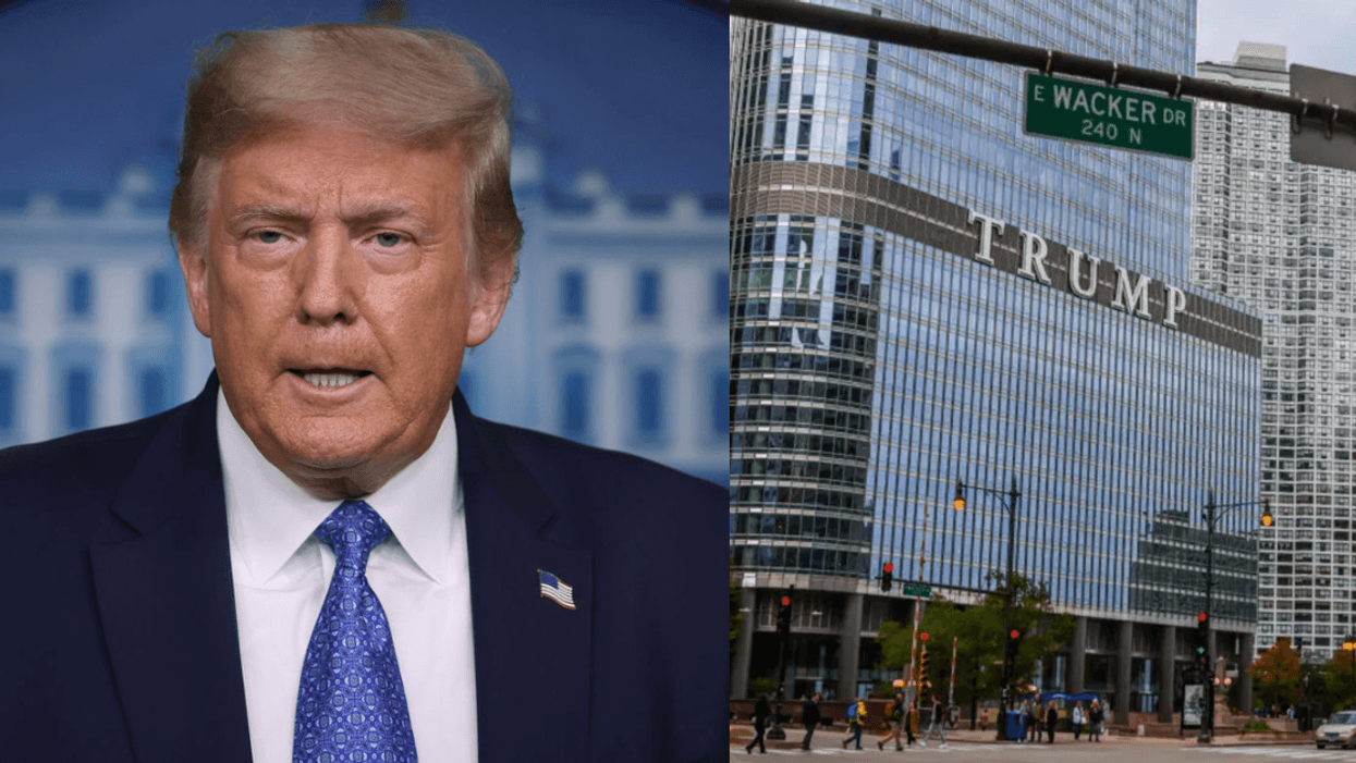 Donald Trump; Trump Tower in Chicago