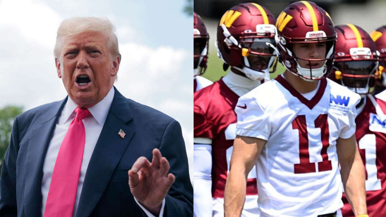 Donald Trump; Washington Commanders players