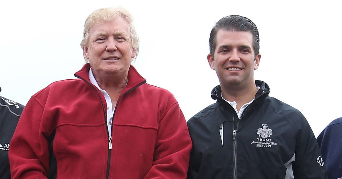 Donald Trump with Don Jr. 