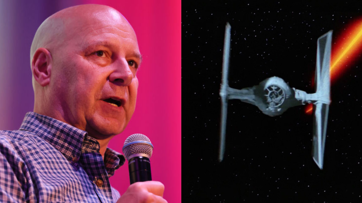 Doug Mastriano; TIE Fighter from "Star Wars"