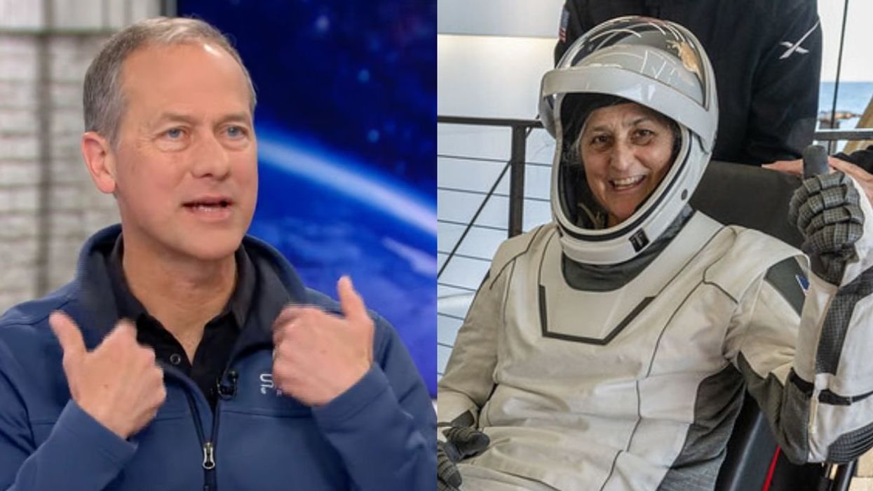 Dr. Tom Marshburn; Suni Williams