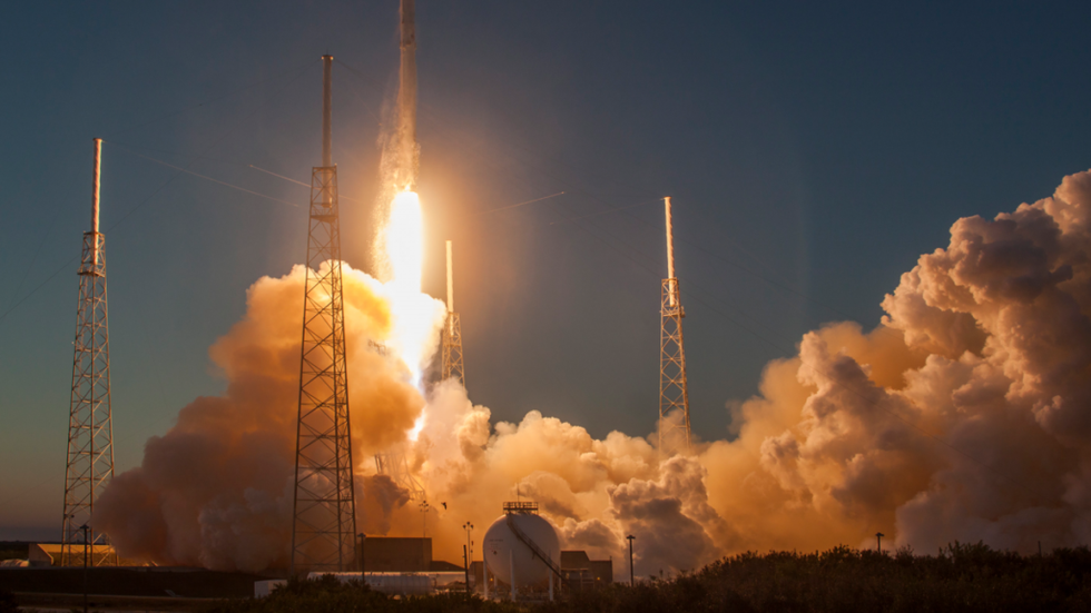 Dragon resupply mission launch