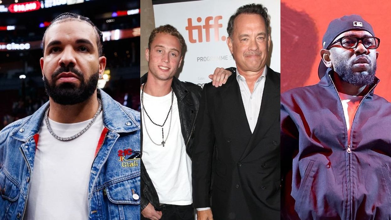 Drake; Chet and Tom Hanks; Kendrick Lamar