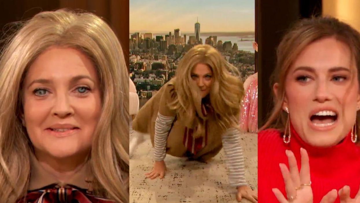 Drew Barrymore as M3GAN; Allison Williams