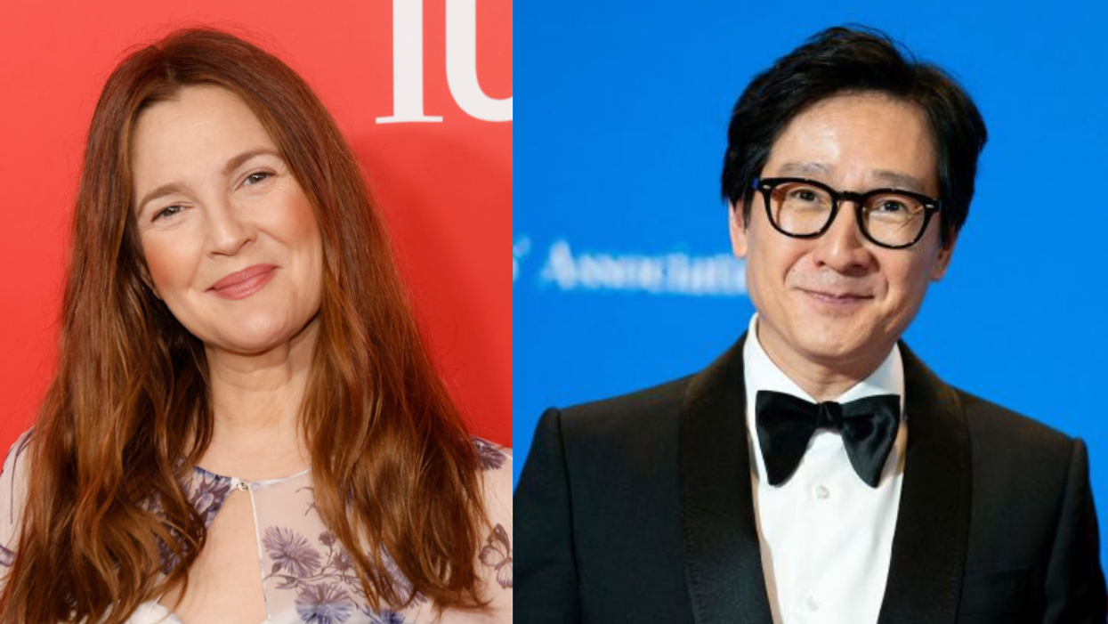 Drew Barrymore; Ke Huy Quan