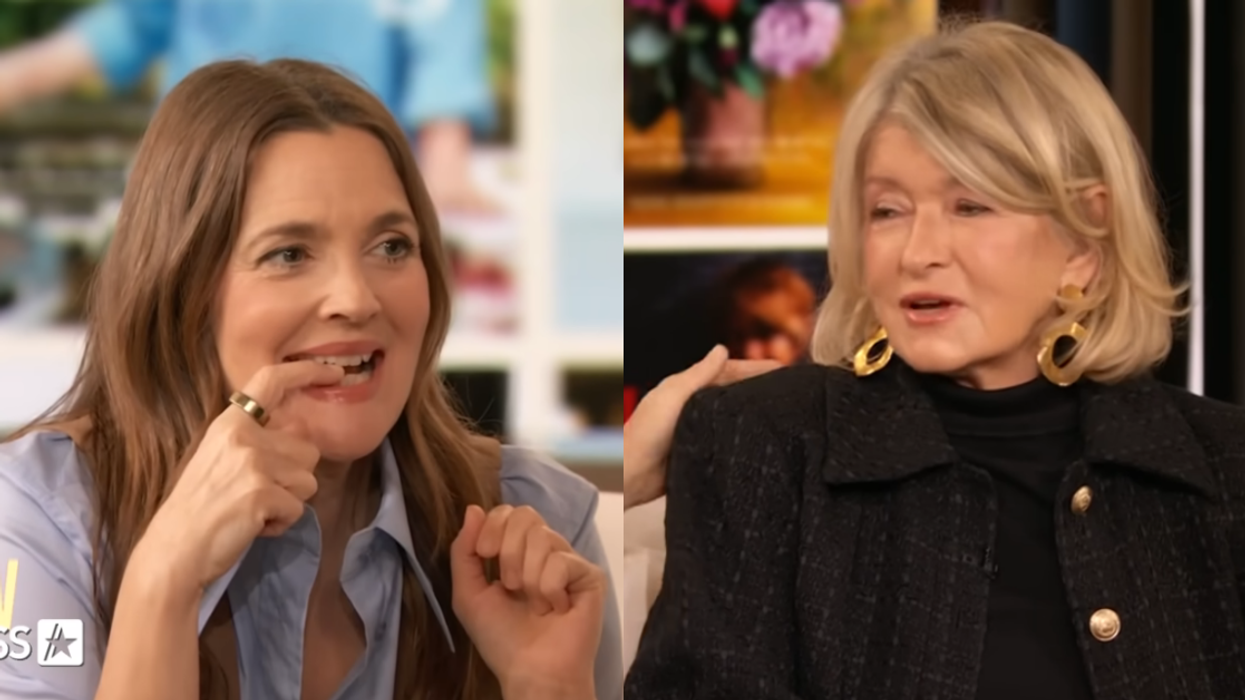 Drew Barrymore; Martha Stewart