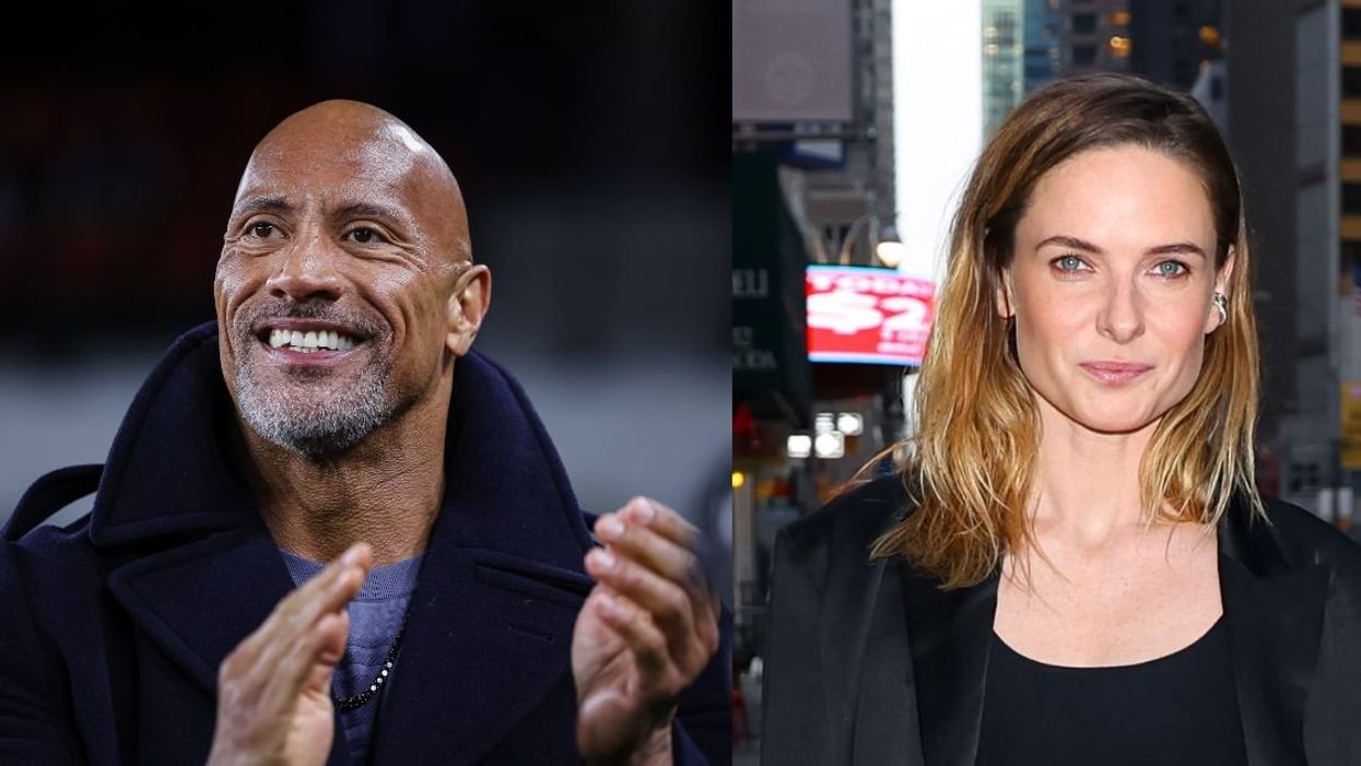 Dwayne 'The Rock' Johnson; Rebecca Ferguson
