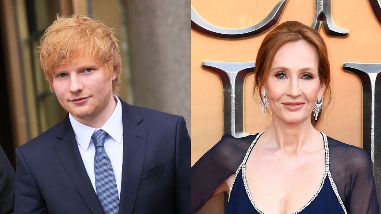 Ed Sheeran; JK Rowling