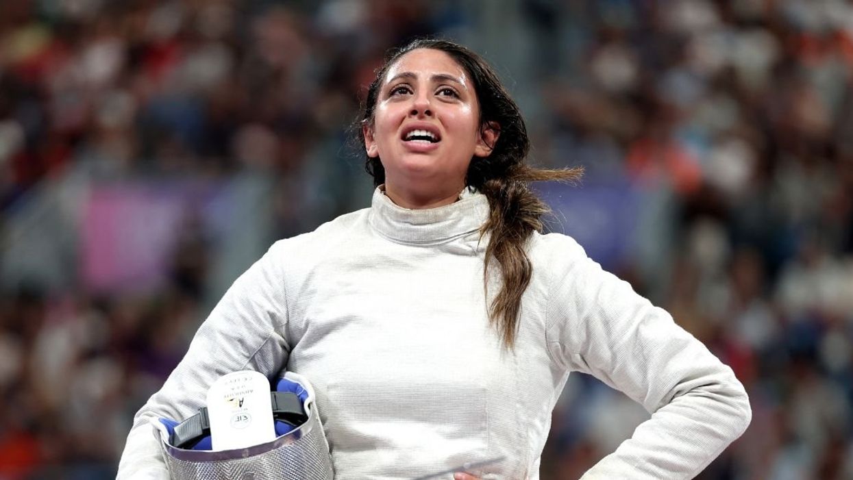 Egyptian Olympic fencer Nada Hafez