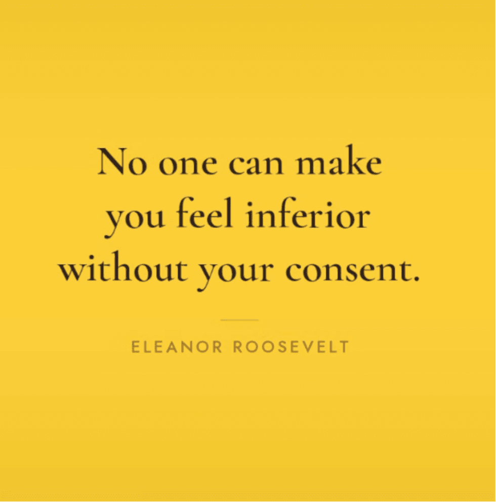 Eleanor Roosevelt quote shared by Kaitlan Collins