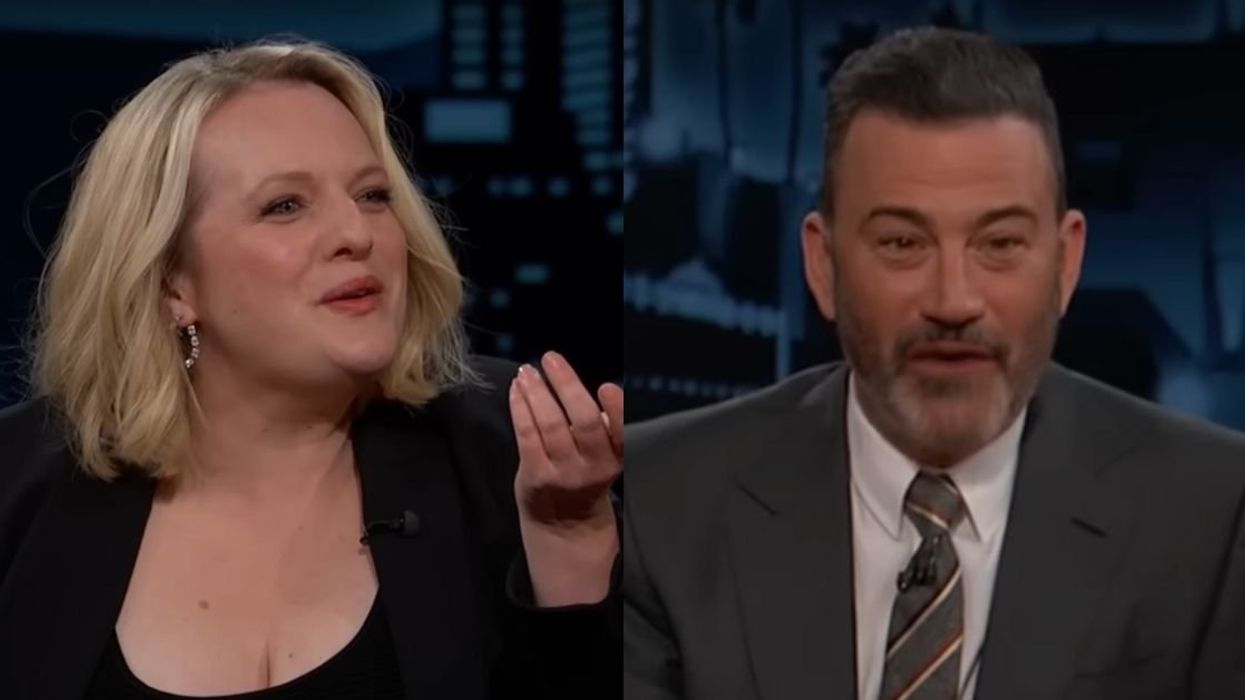 Elisabeth Moss; Jimmy Kimmel