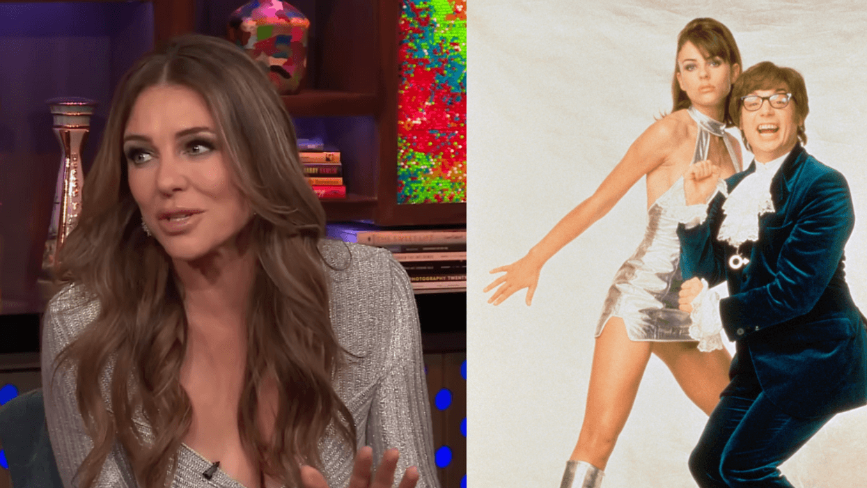 Elizabeth Hurley; Elizabeth Hurley and Mike Meyers