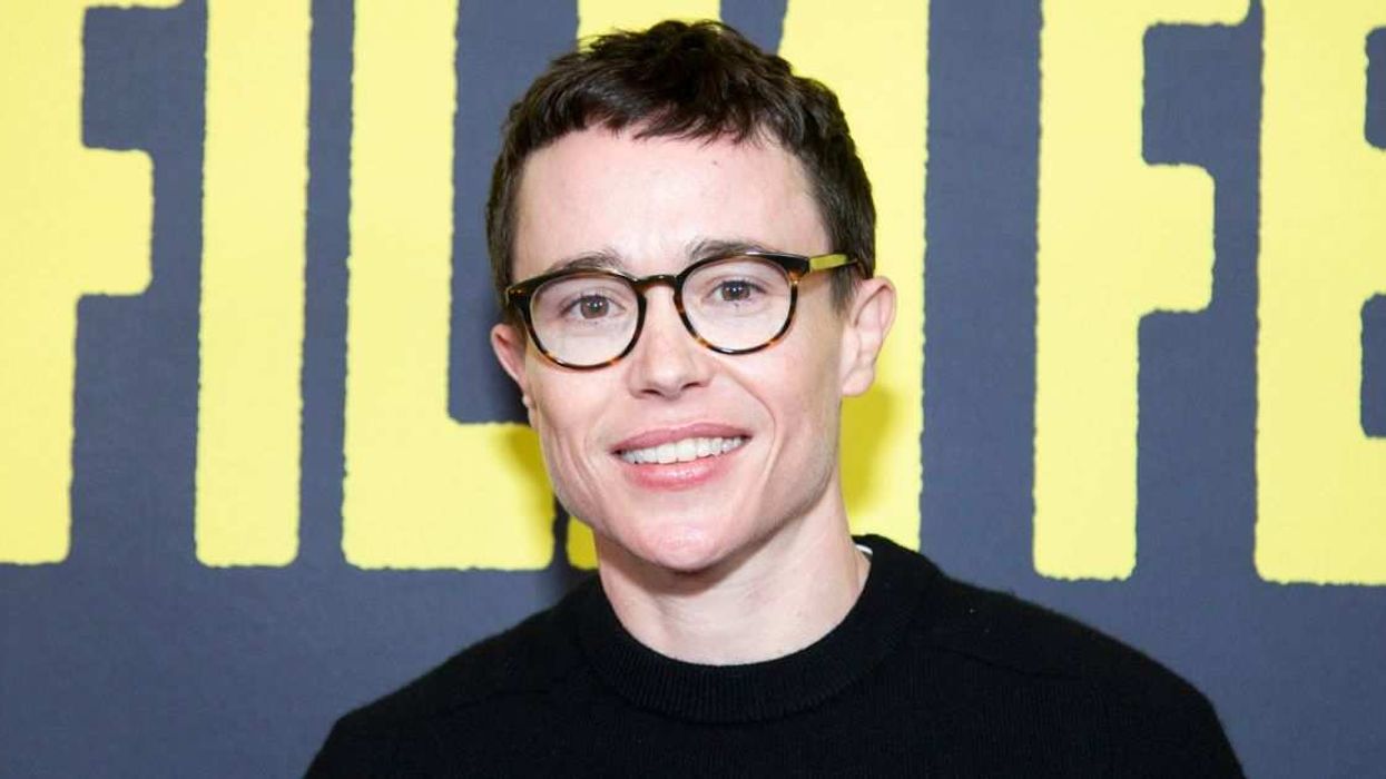 Elliot Page attends "A Deeper Love: The Story Of Miss Peppermint" Premiere during 2025 NewFest at SVA Theater.