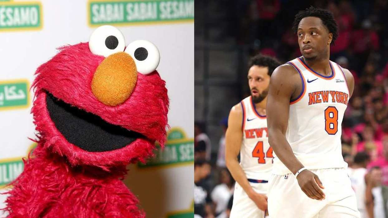 Elmo; New York Knicks