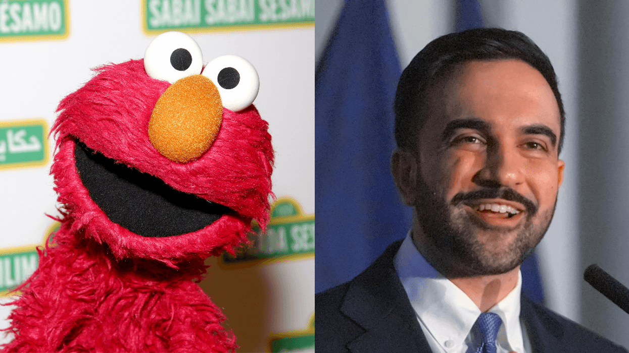 Elmo; Zohran Mamdani