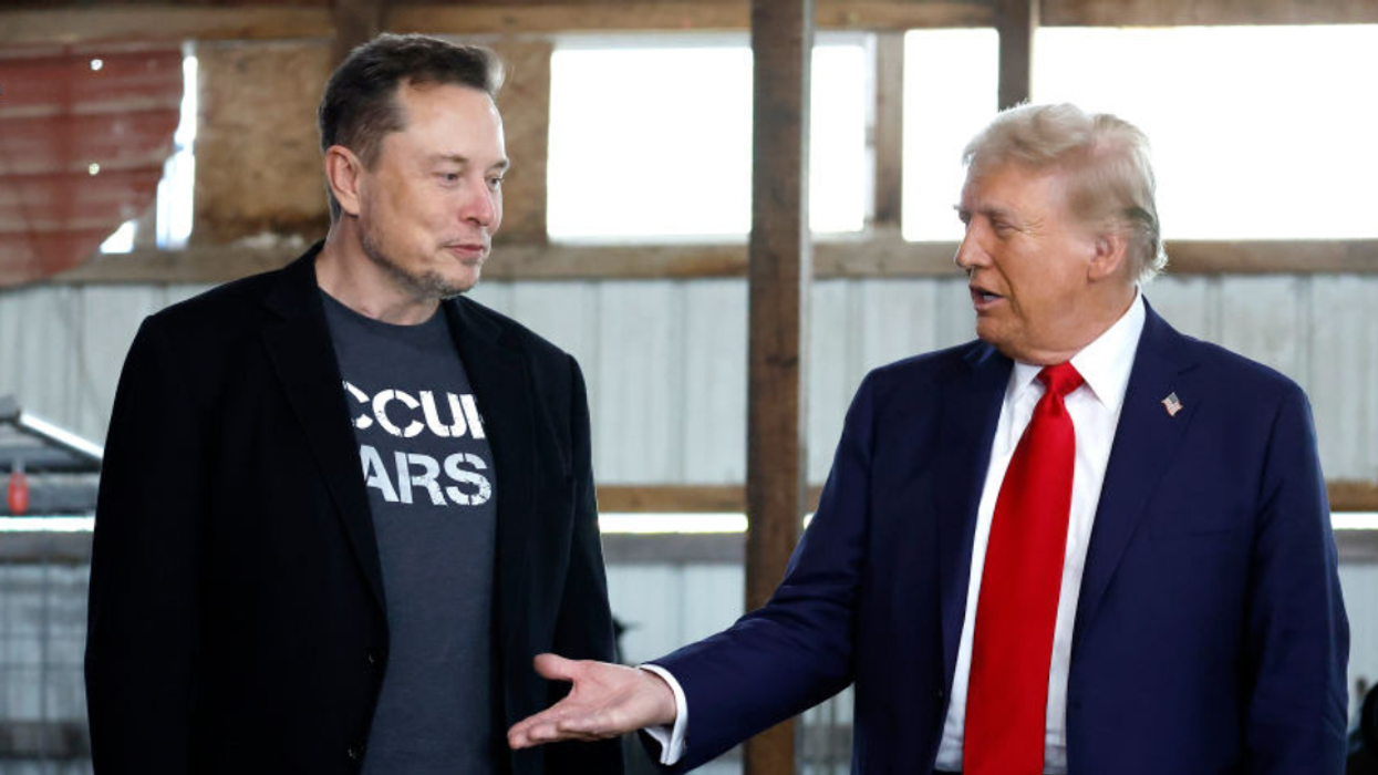 Elon Musk and Donald Trump