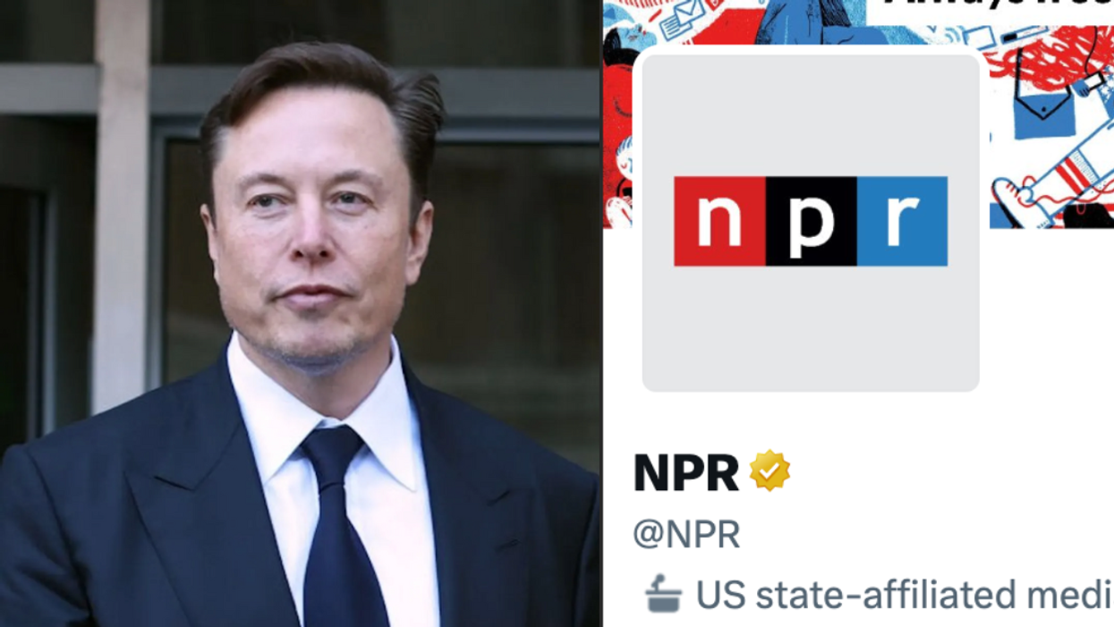 Elon Musk; The "state affiliated media" designation on NPR's Twitter page