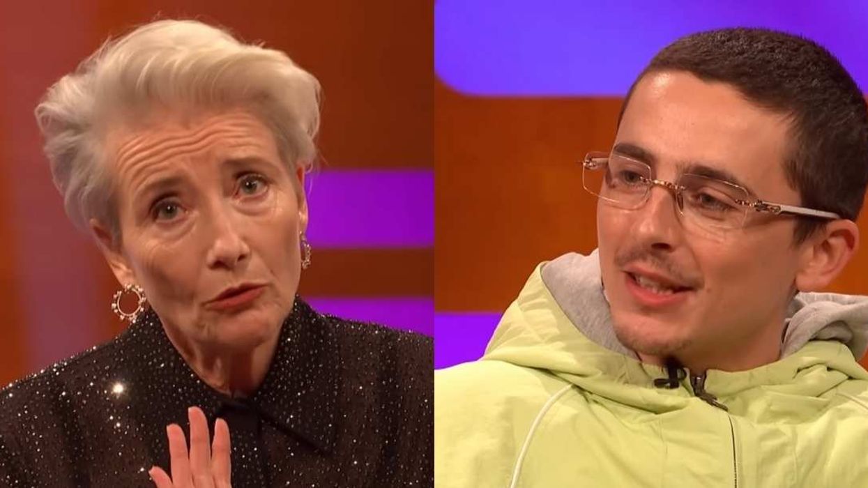 Emma Thompson; Timothée Chalamet