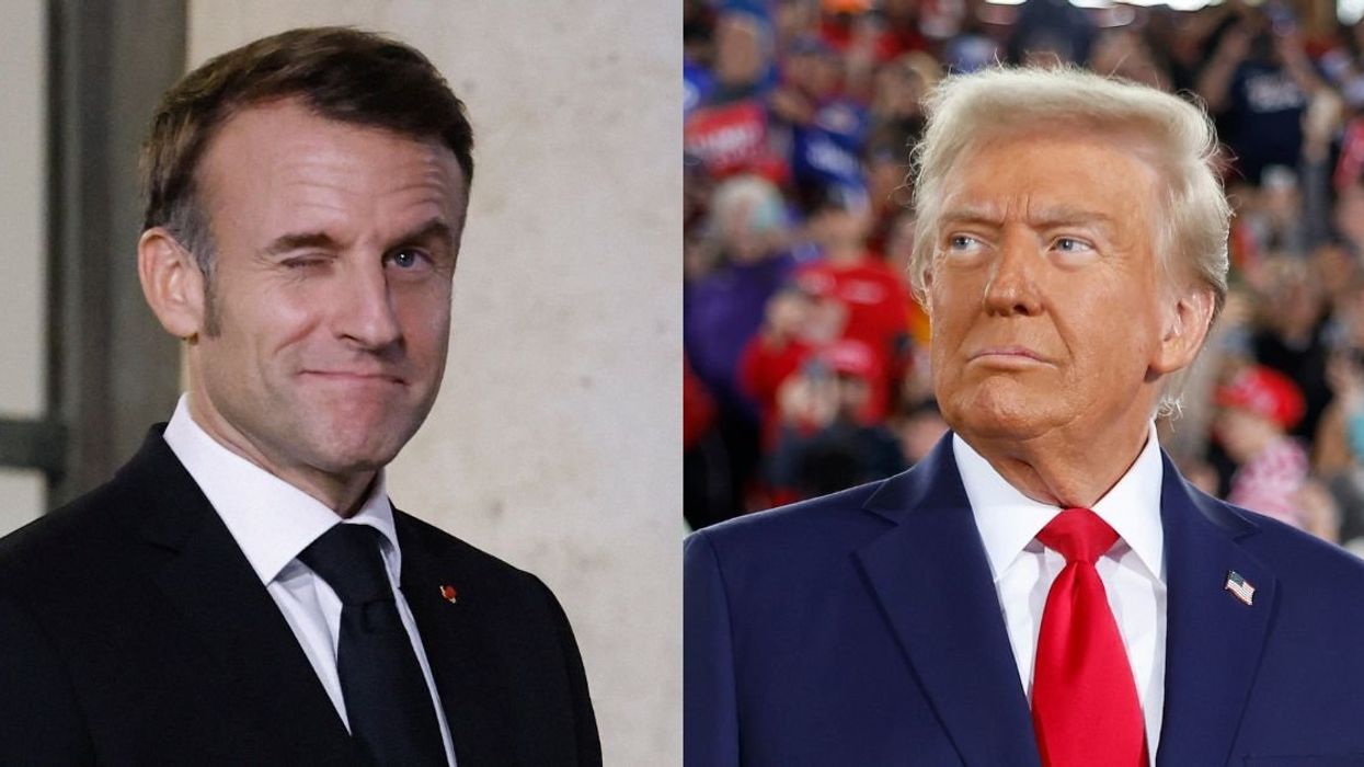 Emmanuel Macron; Donald Trump