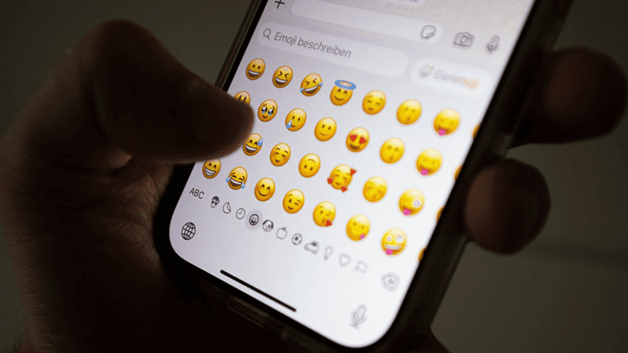 Emoji options while texting