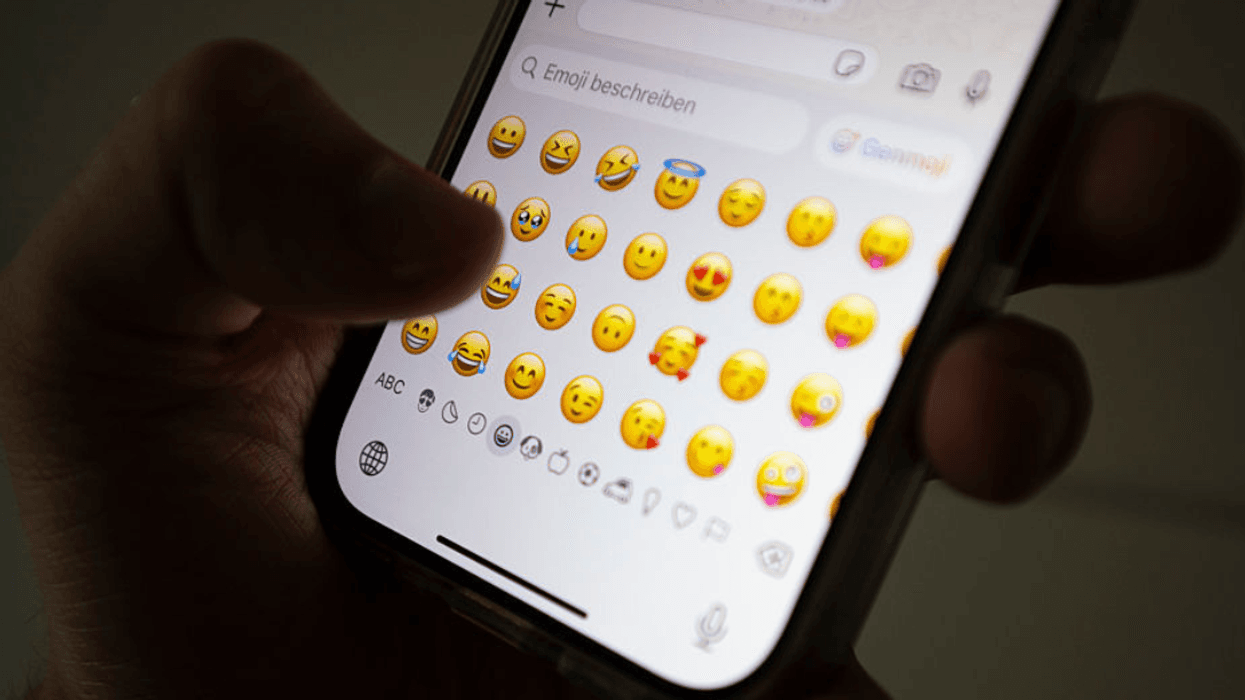 Emoji options while texting