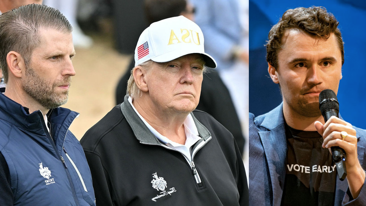 Eric and Donald Trump; Charlie Trump