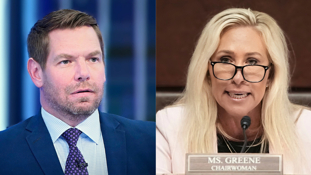 Eric Swalwell; Marjorie Taylor Greene