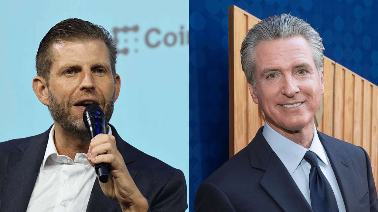 Eric Trump; Gavin Newsom