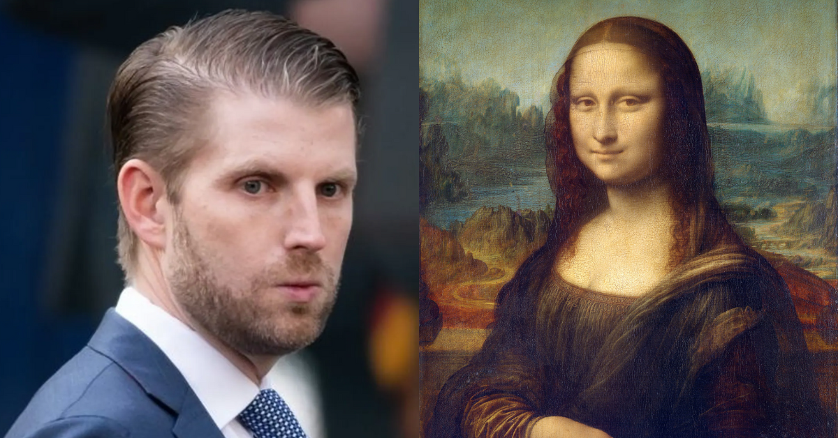 Eric Trump; The Mona Lisa
