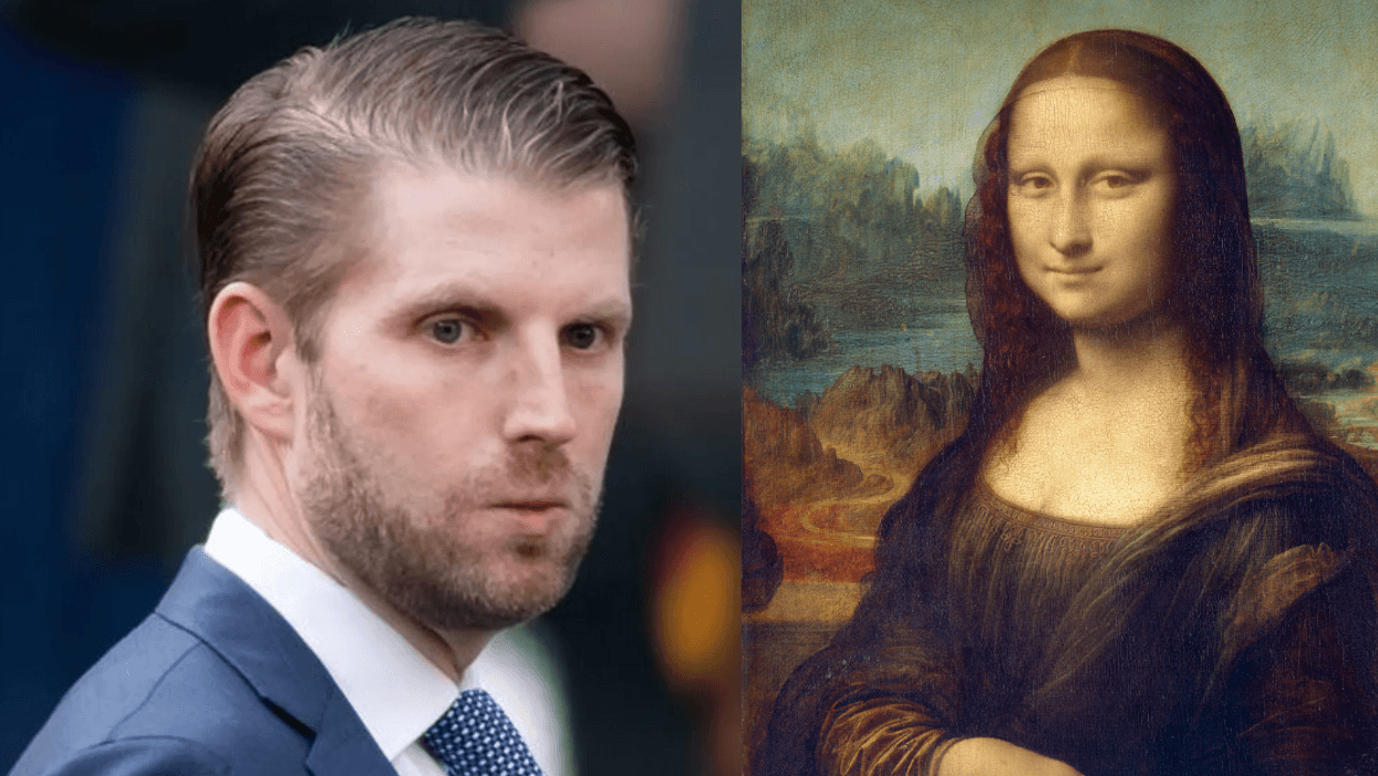 Eric Trump; The Mona Lisa
