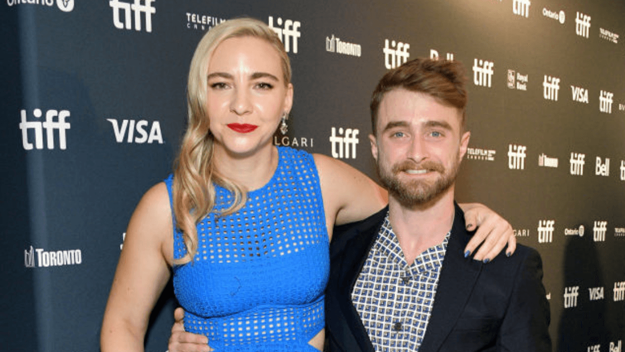 Erin Darke and Daniel Radclifffe