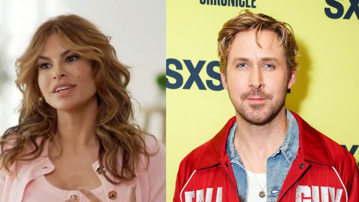 Eva Mendes on "The Today Show"; Ryan Gosling