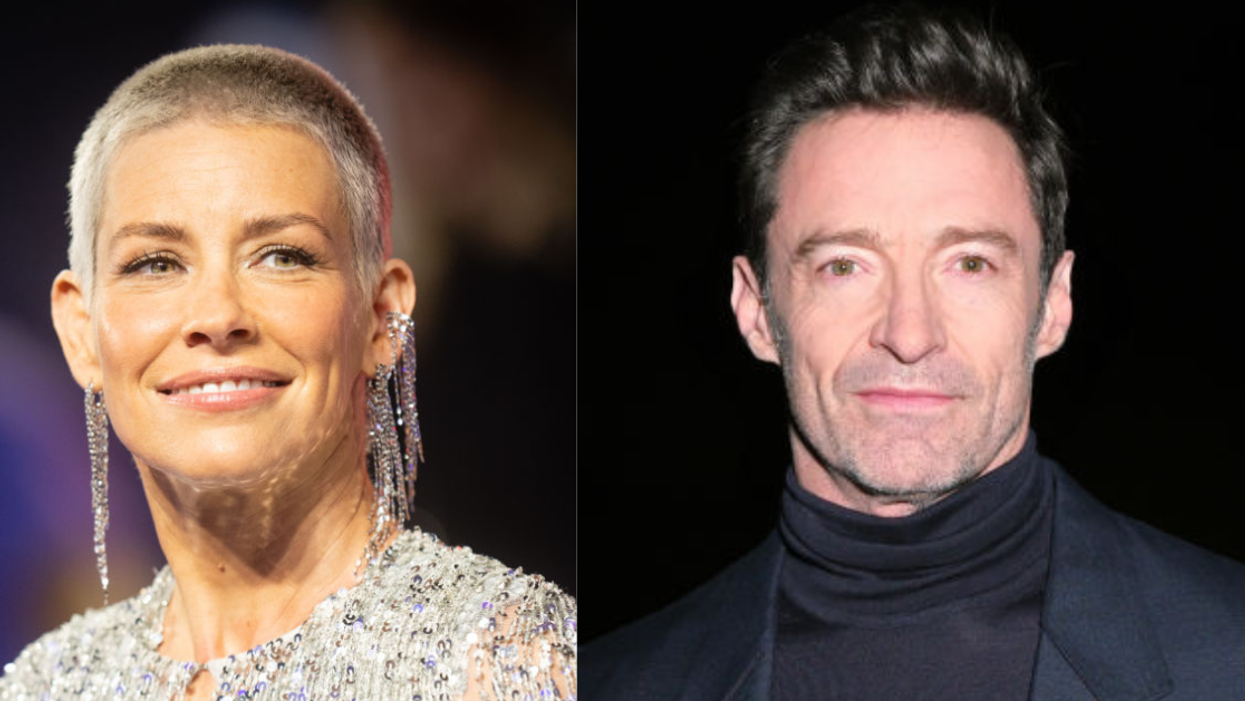 Evangeline Lilly; Hugh Jackman
