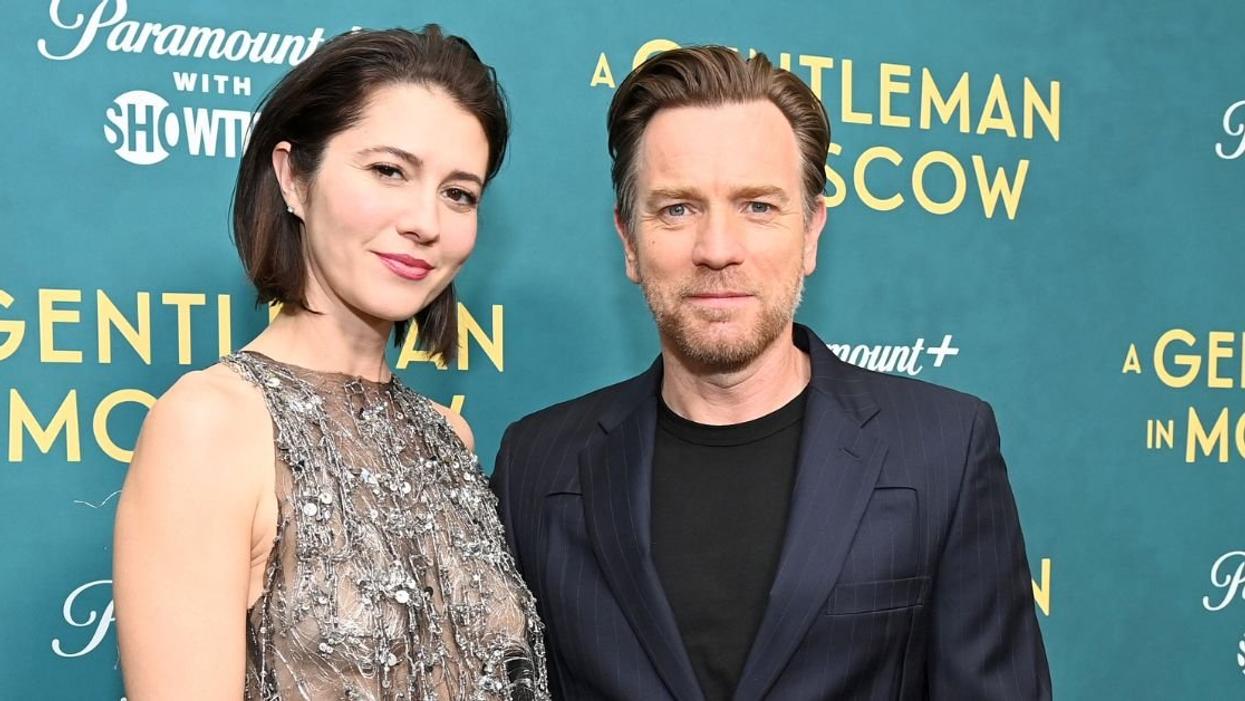 Ewan McGregor with wife Mary Elizabeth Winstead