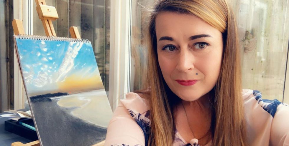 Woman Whose Painkiller Addiction Turned Her Into A Bedridden 'Zombie' Says Art 'Saved' Her Life