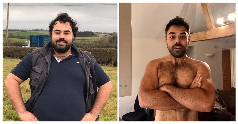 Chocolate Factory Worker Who Ate Four McDonald's Meals A Day To Deal With Pain From Motorcyle Accident Transforms His Life After Losing Over 150 Lbs