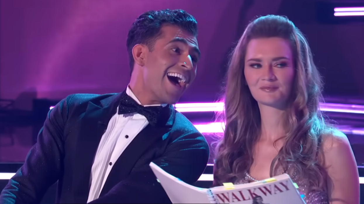 Ezra Sosa and Anna Delvey