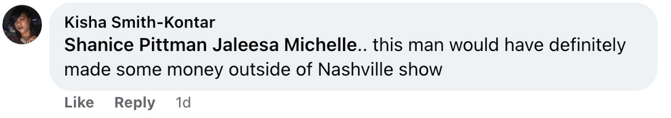 Facebook screenshot of Kisha Smith-Kontar's post