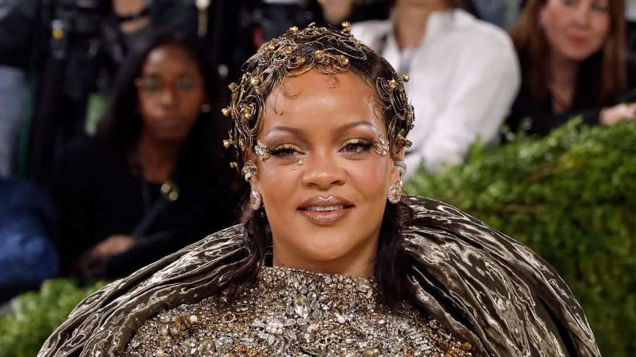 Fashionista Rihanna attends the 2026 Met Gala, celebrating "Costume Art" at the Metropolitan Museum of Art.