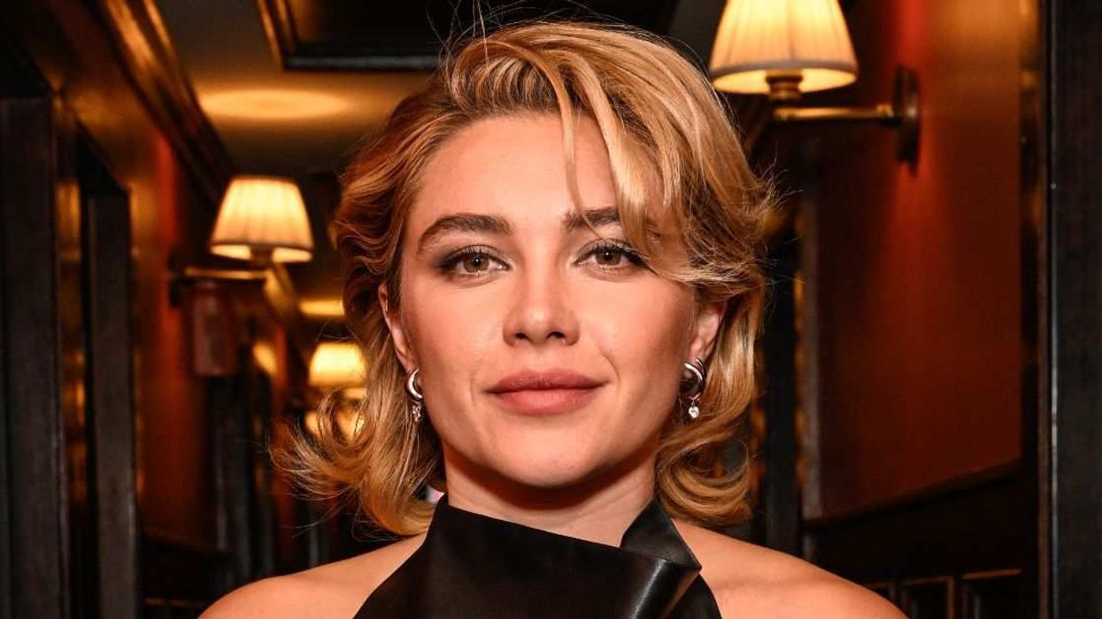 Florence Pugh at the Disney & The Cinema Society hosts a special screening of "Thunderbolts at IPIC Theater on April 30, 2025, in New York, New York.