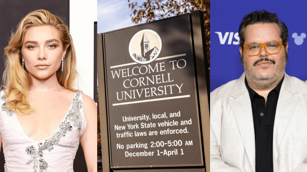 Florence Pugh; sign for Cornell University; Josh Gad