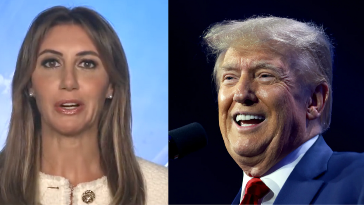 Fox News screenshot of Alina Habba; Donald Trump