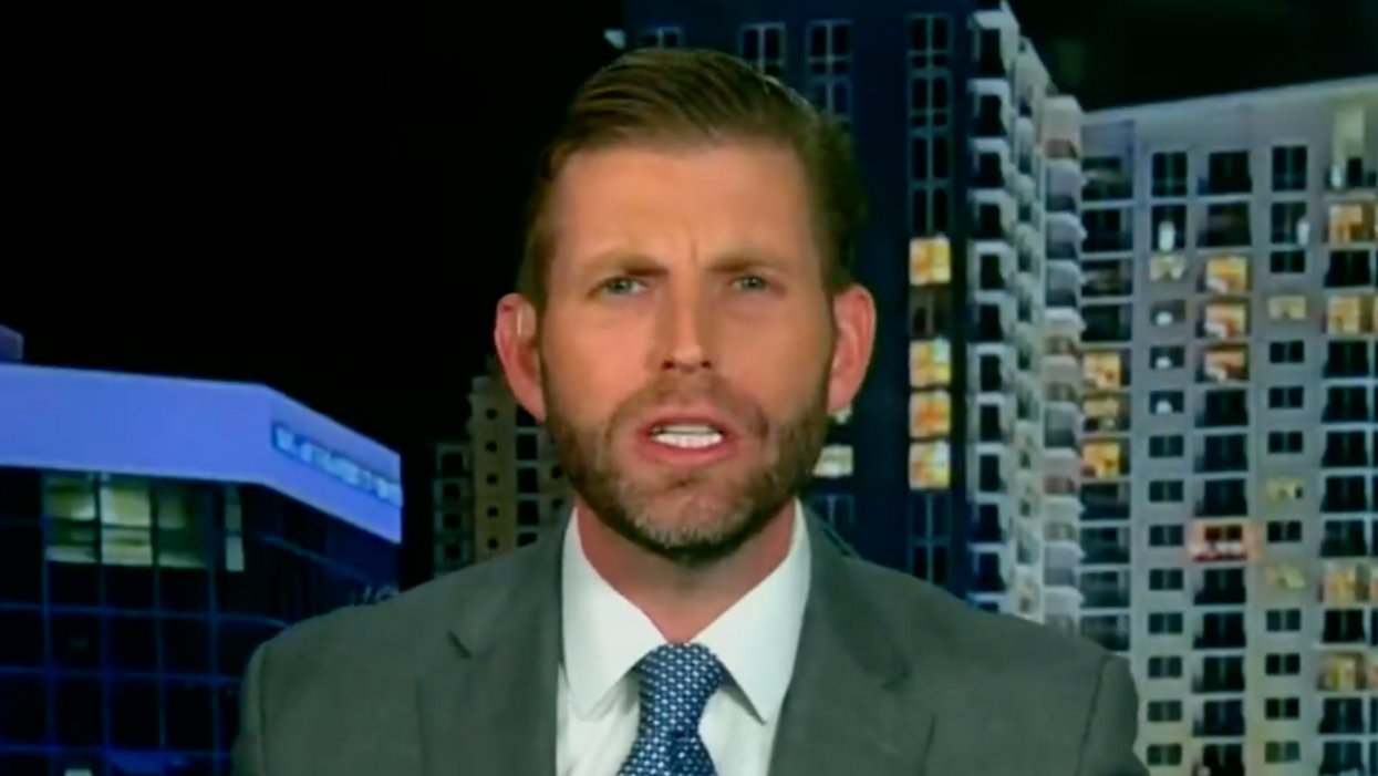 Fox News screenshot of Eric Trump