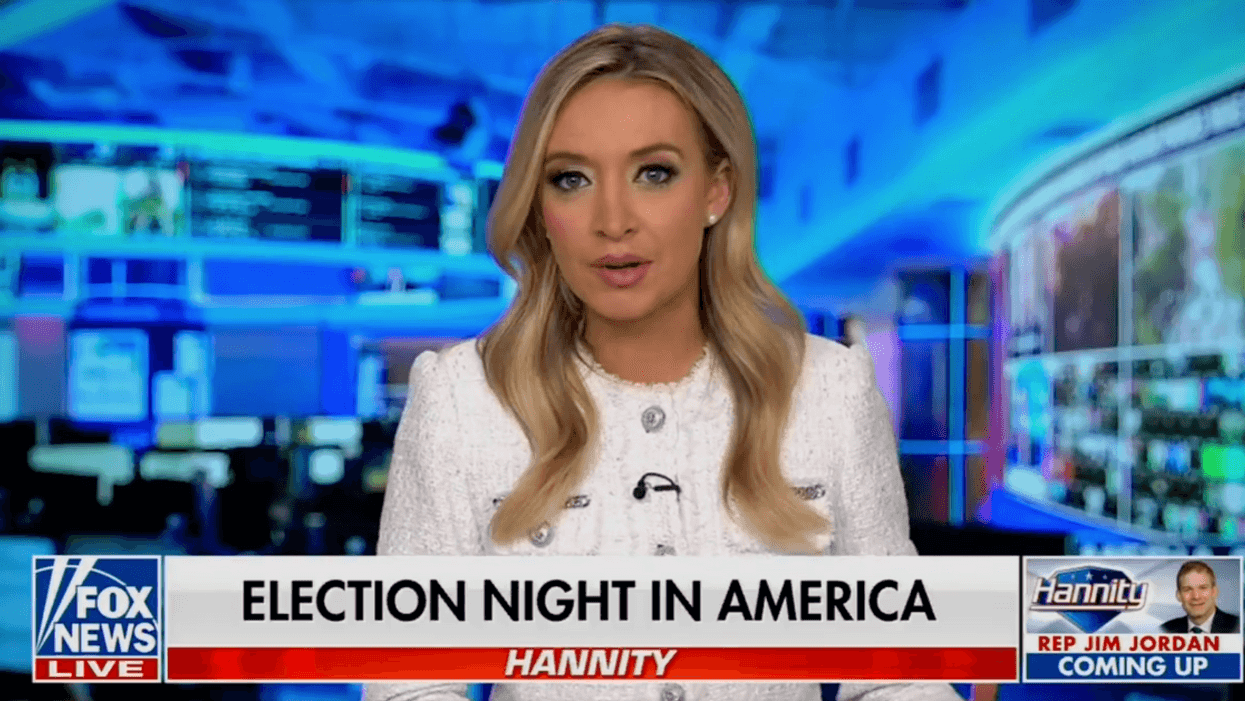Fox News screenshot of Kayleigh McEnany
