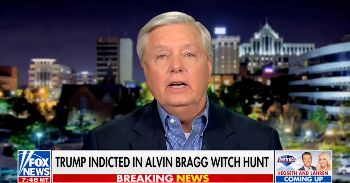 Fox News screenshot of Lindsey Graham