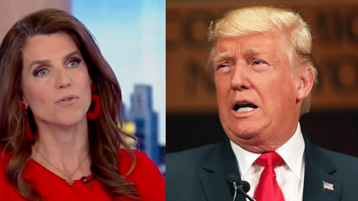Fox News screenshot of Nancy Mace; Donald Trump