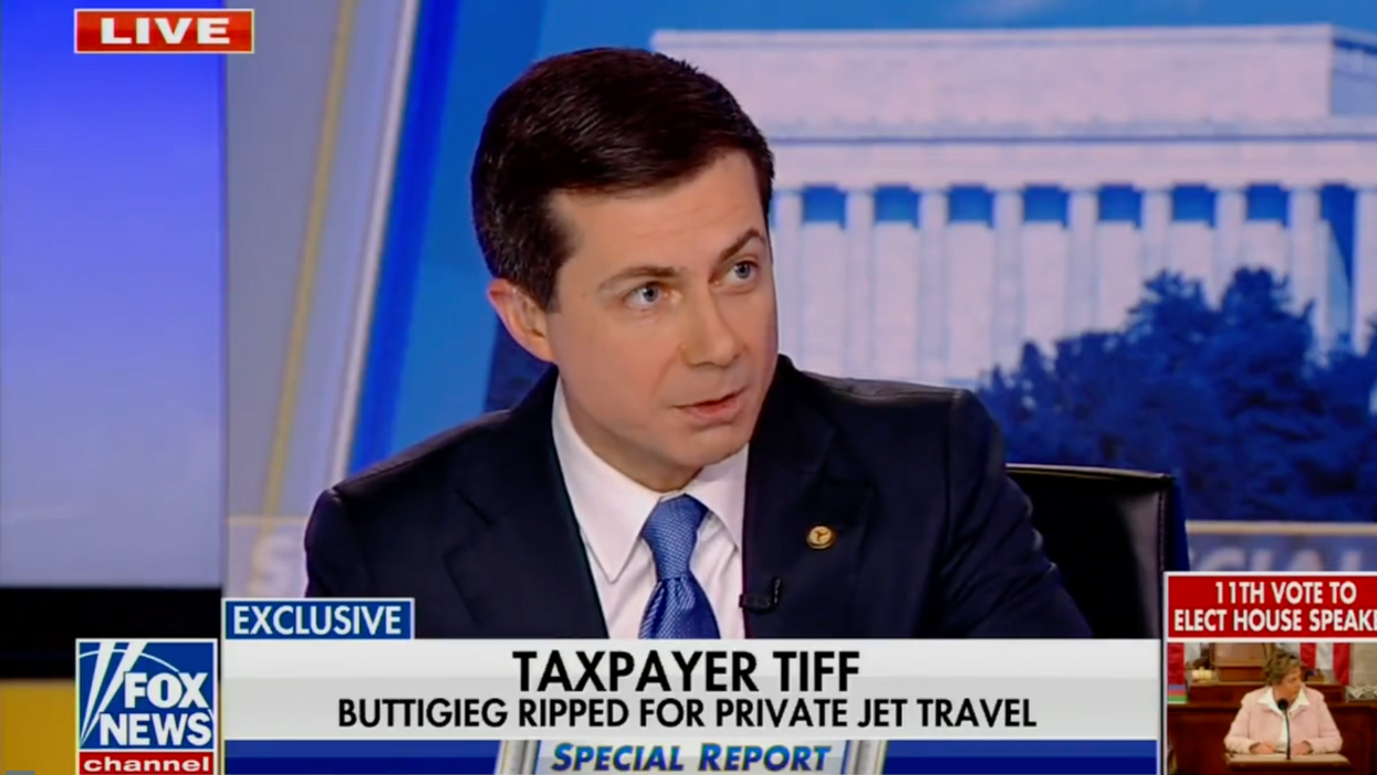 Fox News screenshot of Pete Buttigieg